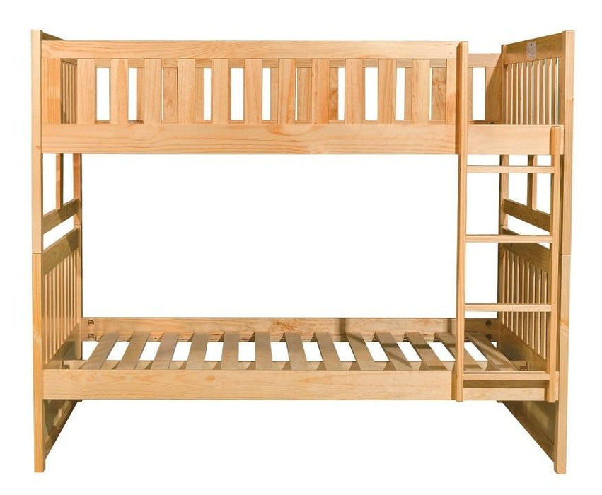 Bartly Full/Full Bunk Bed in Natural B2043FF-1* - VIP FURNITURE (NJ)