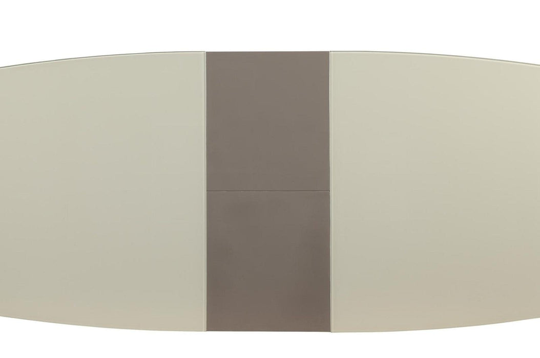 Glissand Dining Table in White & Gray 5599-71* - VIP FURNITURE (NJ)