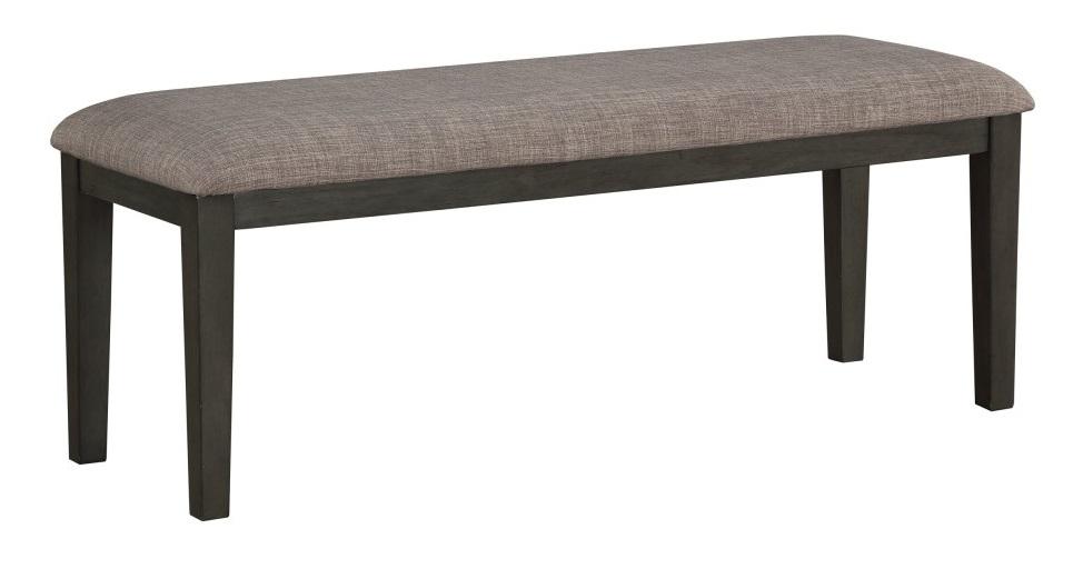 Baresford Bench in Gray 5674-13 - VIP FURNITURE (NJ)