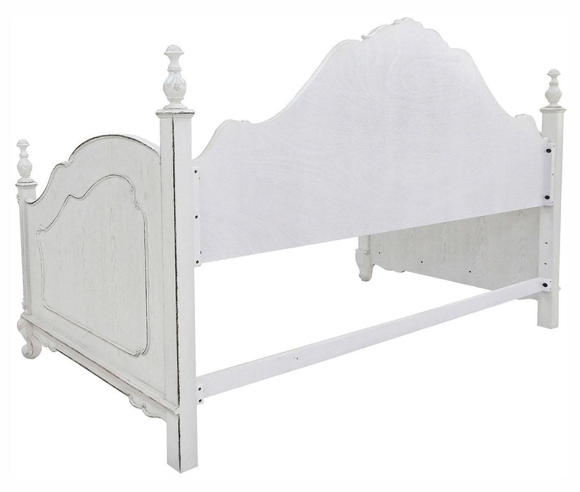 Cinderella Day Bed in Antique White 1386DNW* - VIP FURNITURE (NJ)