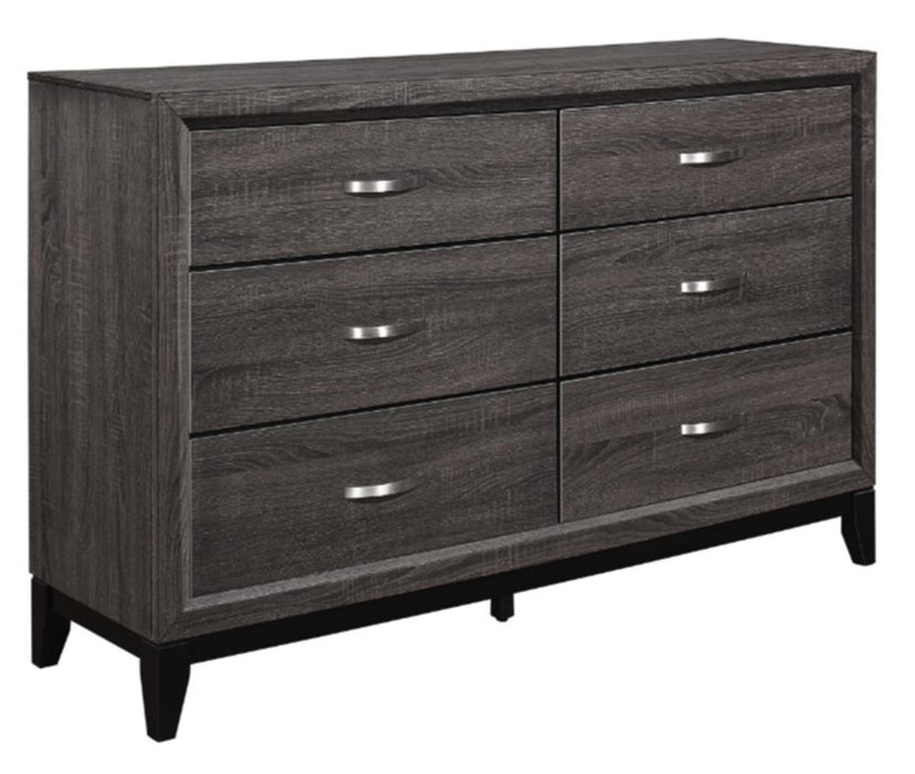 Davi Dresser in Gray 1645-5 - VIP FURNITURE (NJ)