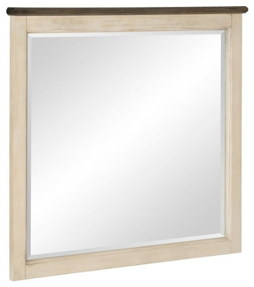 Weaver Mirror in Antique white 1626-6 - VIP FURNITURE (NJ)