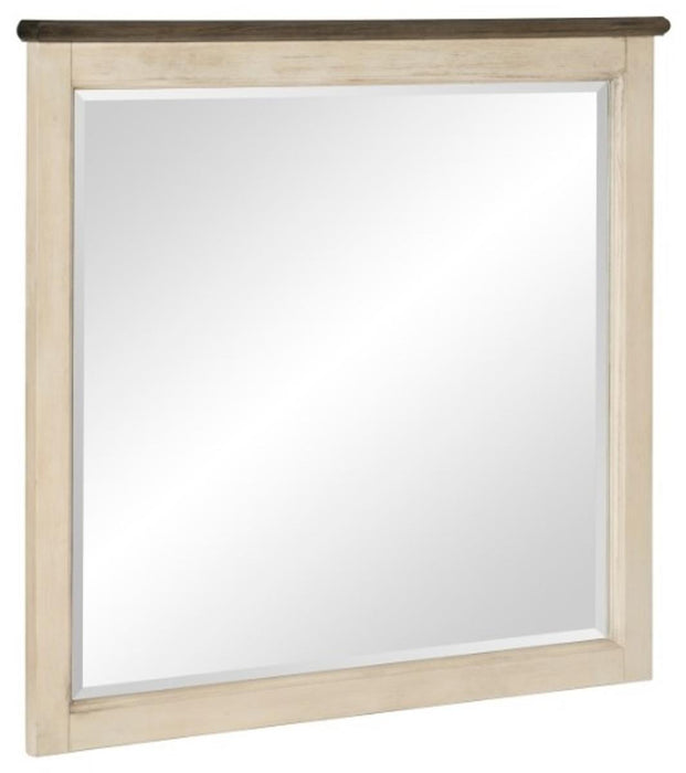 Weaver Mirror in Antique white 1626-6 - VIP FURNITURE (NJ)