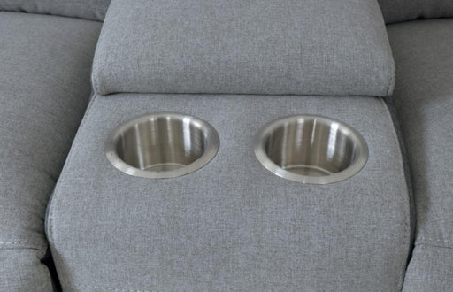 Maroni Console in Dark Gray/Light Gray 8259-CN - VIP FURNITURE (NJ)