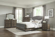 Rachelle Mirror in Weathered Pecan 1693-6 - VIP FURNITURE (NJ)