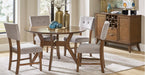 Edam Round Dining Table in Light Oak 5492-52 - VIP FURNITURE (NJ)