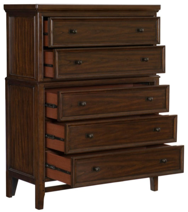 Frazier Chest in Dark Cherry 1649-9 - VIP FURNITURE (NJ)
