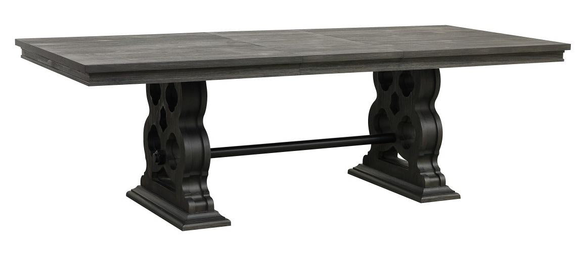 Arasina Dining Table in Dark Pewter 5559N-96* - VIP FURNITURE (NJ)