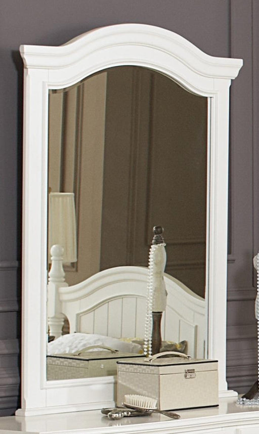 Clementine Mirror in White B1799-6 - VIP FURNITURE (NJ)