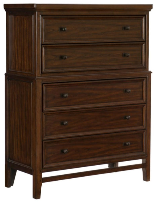 Frazier Chest in Dark Cherry 1649-9 - VIP FURNITURE (NJ)