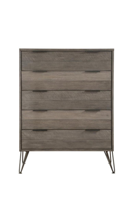Urbanite Chest in Tri-tone Gray 1604-9 - VIP FURNITURE (NJ)