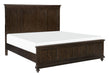 Cardona King Panel Bed in Driftwood Charcoal 1689K-1EK* - VIP FURNITURE (NJ)