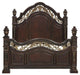 Catalonia Queen Poster Bed in Cherry 1824-1 - VIP FURNITURE (NJ)