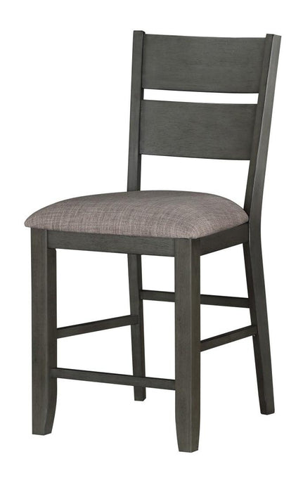 Baresford Counter Height Chair in Gray (Set of 2) - VIP FURNITURE (NJ)