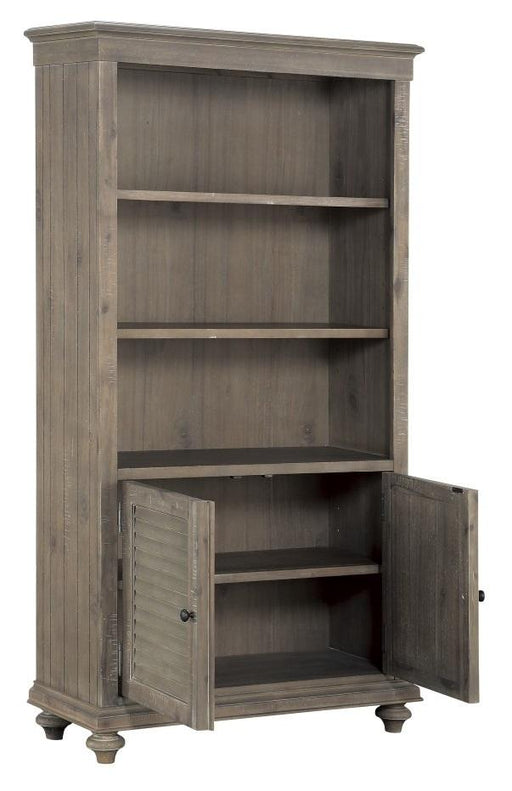 Cardano Bookcase in Brown 1689BR-18 - VIP FURNITURE (NJ)