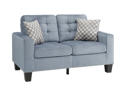 Lantana Loveseat in Gray 9957GY-2 - VIP FURNITURE (NJ)