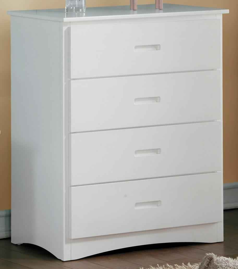 Galen 4 Drawer Chest in White B2053W-9