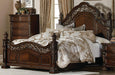 Catalonia Queen Poster Bed in Cherry 1824-1 - VIP FURNITURE (NJ)