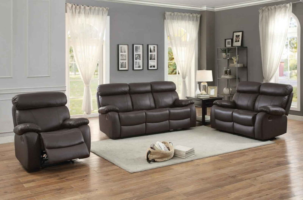 Pendu Reclining Chair in Brown 8326BRW-1