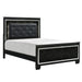 Allura King Panel Bed in Black 1916KBK-1EK* - VIP FURNITURE (NJ)