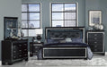Allura Dresser in Black 1916BK-5 - VIP FURNITURE (NJ)