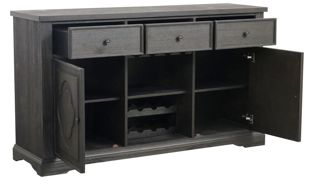 Arasina Server in Dark Pewter 5559N-40 - VIP FURNITURE (NJ)