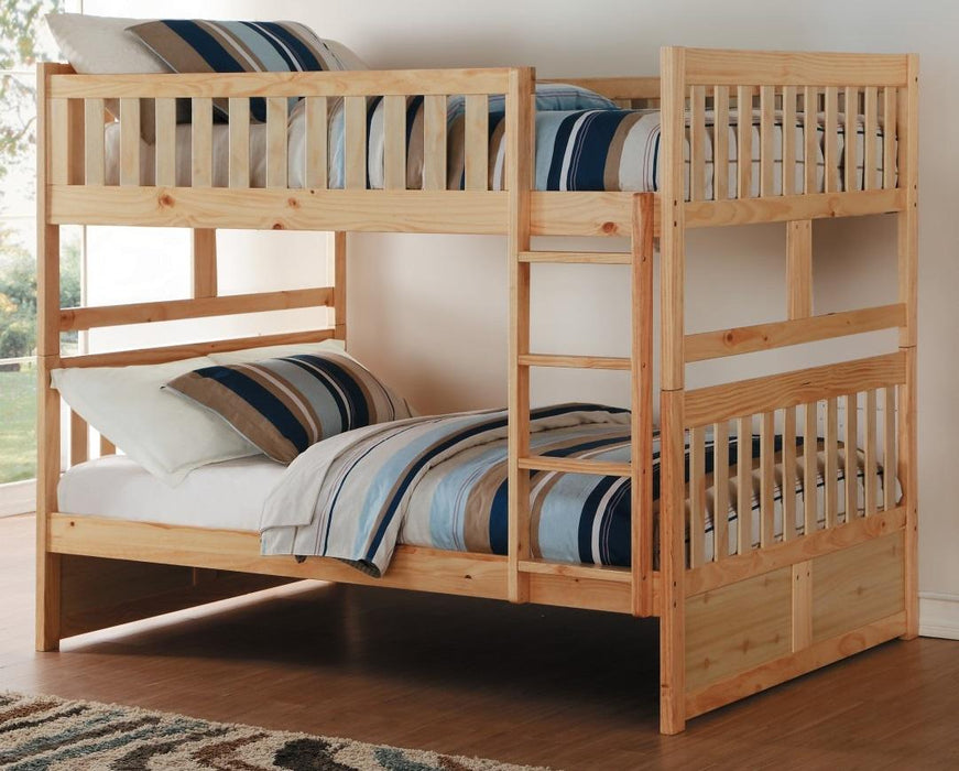 Bartly Full/Full Bunk Bed in Natural B2043FF-1* - VIP FURNITURE (NJ)