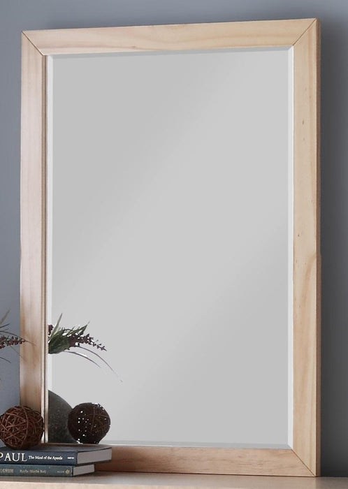 Bartly Mirror in Natural B2043-6 - VIP FURNITURE (NJ)
