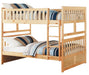 Bartly Twin/Twin Bunk Bed in Natural B2043-1* - VIP FURNITURE (NJ)