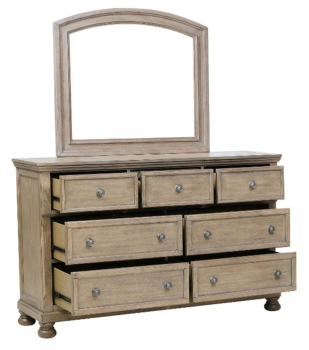 Bethel Dresser in Gray 2259GY-5 - VIP FURNITURE (NJ)