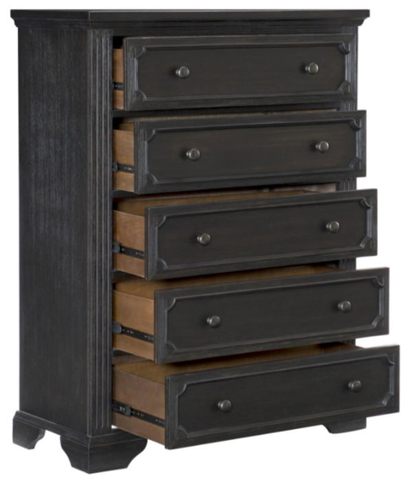 Bolingbrook Chest in Coffee 1647-9 - VIP FURNITURE (NJ)
