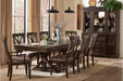 Cardano Dining Table in Charcoal 1689-96* - VIP FURNITURE (NJ)