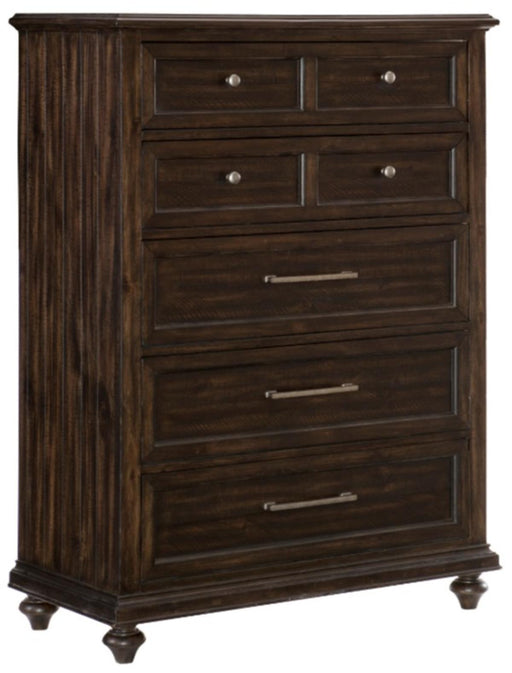 Cardona Chest in Driftwood Charcoal 1689-9 - VIP FURNITURE (NJ)