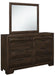 Chesky Dresser in Warm Espresso 1753-5 - VIP FURNITURE (NJ)