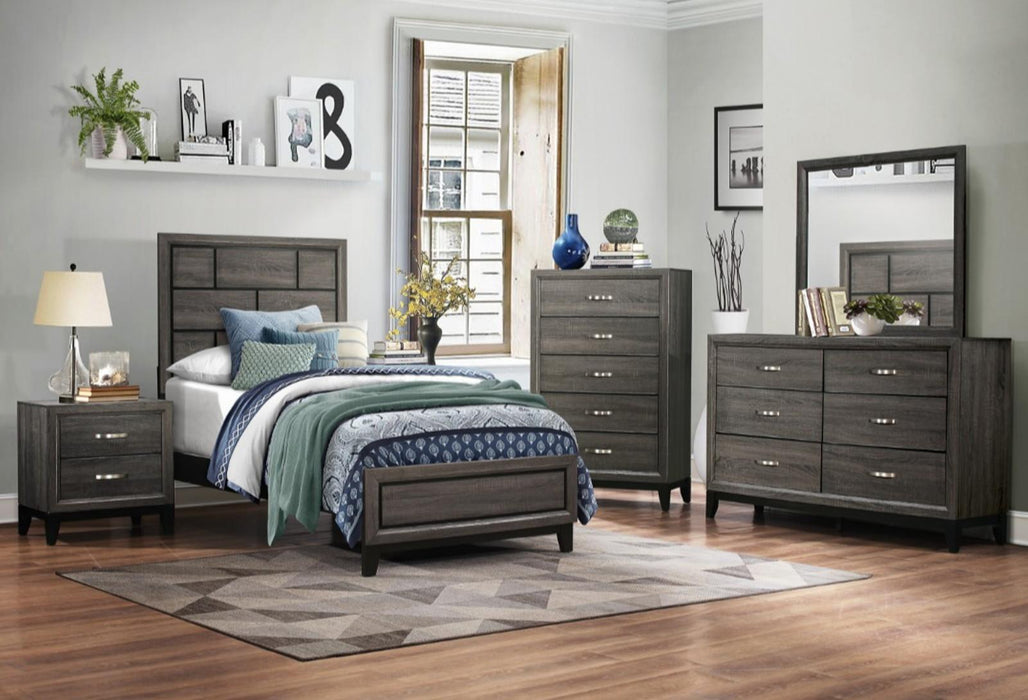 Davi Chest in Gray 1645-9 - VIP FURNITURE (NJ)