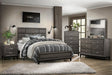 Davi King Panel Bed in Gray 1645K-1EK* - VIP FURNITURE (NJ)