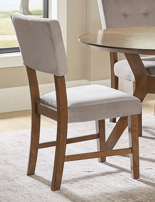 Edam Side Chair in Light Oak (Set of 2) - VIP FURNITURE (NJ)