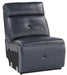 Avenue Armless Chair in Navy 9469NVB-AC - VIP FURNITURE (NJ)