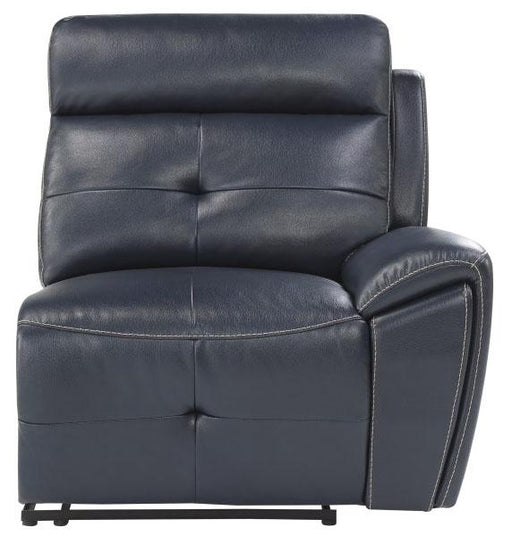 Avenue Right Side Reclining Chair in Navy 9469NVB-RR - VIP FURNITURE (NJ)
