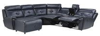 Avenue Right Side Reclining Chair in Navy 9469NVB-RR - VIP FURNITURE (NJ)