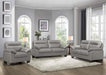 Denizen Sofa in Gray 9537GRY-3 - VIP FURNITURE (NJ)