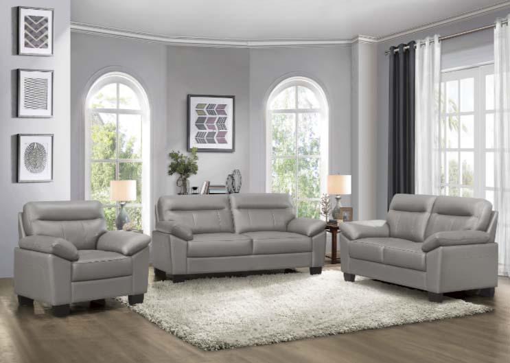 Denizen Chair in Gray 9537GRY-1 - VIP FURNITURE (NJ)