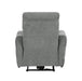 Edition Power Lay Flat Reclining Chair in Dove Grey 9804DV-1PWH - VIP FURNITURE (NJ)