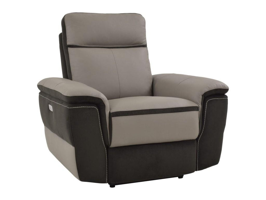Laertes Power Reclining Chair in Taupe Gray 8318-1PW - VIP FURNITURE (NJ)