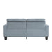 Lantana Sofa in Gray 9957GY-3 - VIP FURNITURE (NJ)