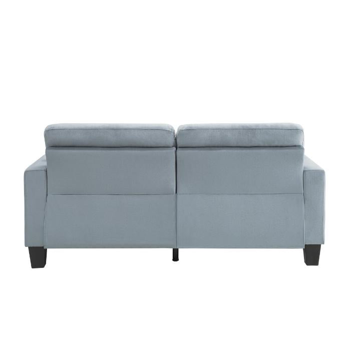 Lantana Loveseat in Gray 9957GY-2 - VIP FURNITURE (NJ)