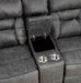 Madrona Hill Double Reclining Loveseat in Gray 9989GY-2 - VIP FURNITURE (NJ)