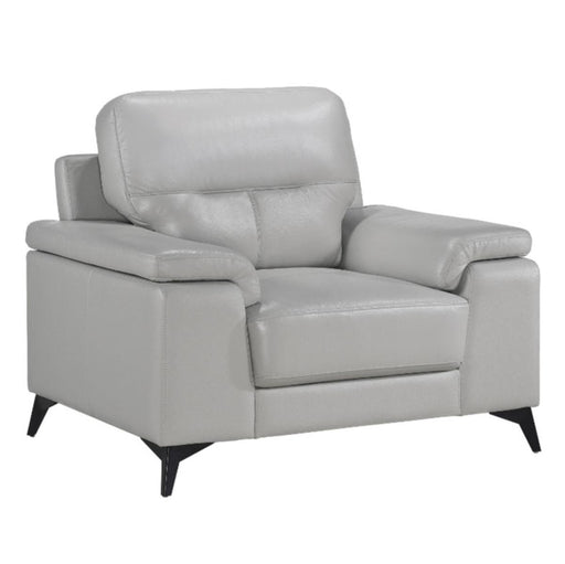 Mischa Chair in Silver Gray 9514SVE-1 - VIP FURNITURE (NJ)