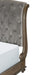 Rachelle Queen Sleigh Bed in Weathered Pecan 1693-1* - VIP FURNITURE (NJ)