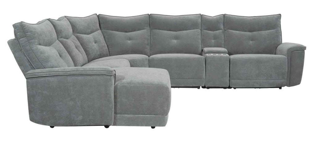 Tesoro Power Right Side Reclining Chair in Dark Gray 9509DG-RRPWH